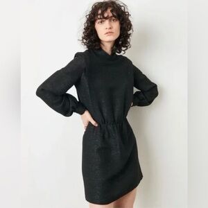 NWT Sessun Whiteshine Black Dress